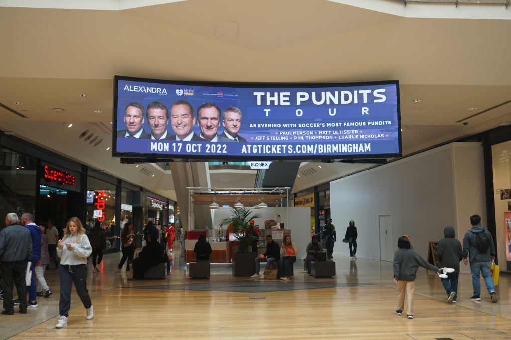 The Pundits Show - digital advertising example